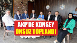 AKP’de konsey, onsuz toplandı
