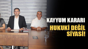 Yıldızlı: Karar hukuki değil siyasidir