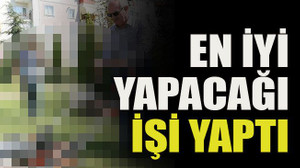 En iyi yapacağı işi yaptı