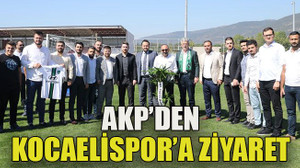 AKP’den Kocaelispor’a ziyaret