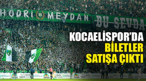 Kocaelispor’da biletler satışa çıktı! İşte fiyatlar...