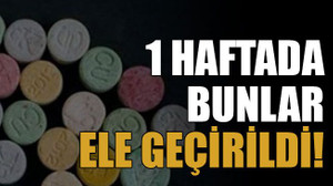 Yine zehirleyeceklerdi... 1 haftada bunlar ele geçirildi!