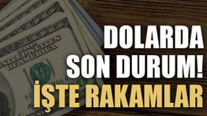 Dolarda son durum! İşte rakamlar