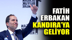 Fatih Erbakan Kandıra’ya geliyor