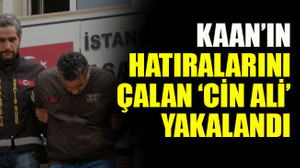 Kanser hastasının eşyalarını çalan ‘Cin Ali’ yakalandı
