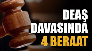 DEAŞ davasında 4 beraat