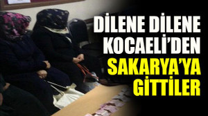 Dilene dilene Kocaeli’den Sakarya’ya gittiler