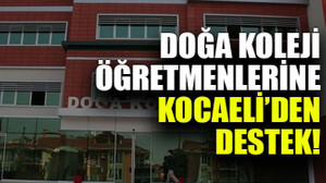 VELİ-DER, Doğa Koleji öğretmenlerine sahip çıktı