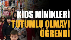 KİDS minikleri tutumlu olmayı öğrendi