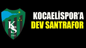 Kocaelispor’a dev santrafor
