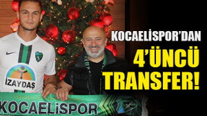 Kocaelispor’dan 4’üncü transfer geldi