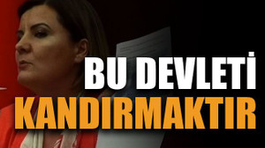 Bu devleti kandırmaktır