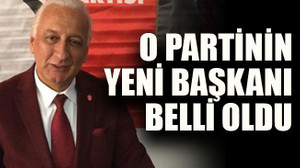 O partinin yeni başkanı belli oldu