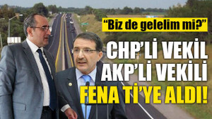 CHP’li vekil AKP’li vekili fena ti’ye aldı! Biz de gelelim mi?