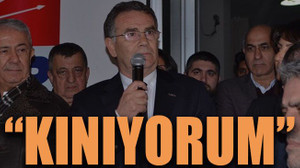 “Kınıyorum”