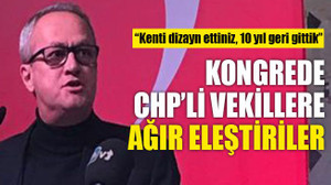 CHP'li vekillere seslendi: Kenti dizayn ettiniz, 10 yıl geri gittik