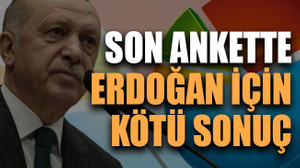 Son ankette Erdoğan için kötü sonuç