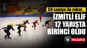 Erzurum'da düşmüştü, Kocaeli'de ayağa kalktı! 12 yarışta birincilik ve rekor!