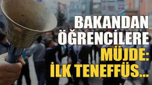 Bakandan öğrencilere müjde: İlk teneffüs…