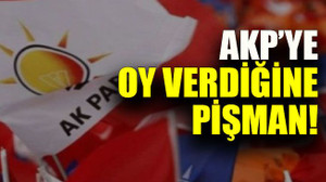 Nihat Ergün, AKP’ye oy verdiğine pişman!