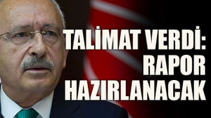 Talimat verdi: rapor hazırlanacak
