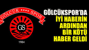 Gölcükspor’da iyi haberin ardından bir kötü haber geldi