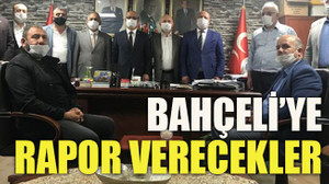 Bahçeli’ye rapor verecekler
