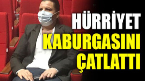 Hürriyet kaburgasını çatlattı