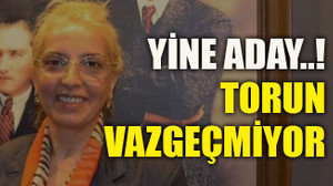 Yine aday..! Torun vazgeçmiyor