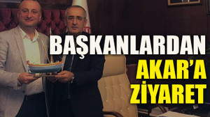 Başkanlardan Akar’a Ziyaret