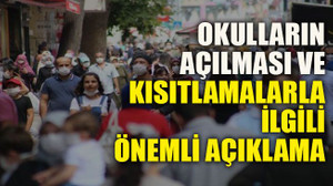 Bilim Kurulu üyesinden okulların açılması ve kısıtlamalarla ilgili önemli açıklama