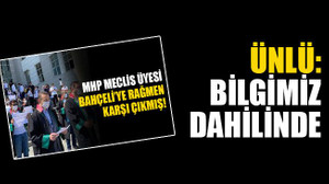 Bahçeli'ye rağmen çoklu baro eylemlerine katılan meclis üyesine sahip çıktı