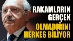Rakamların gerçek olmadığını herkes biliyor