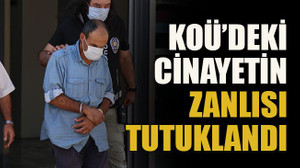 KOÜ’deki cinayetin zanlısı tutuklandı