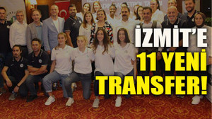 İzmit’e 11 yeni transfer!