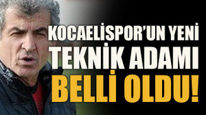 Kocaelispor’un yeni teknik adamı belli oldu!