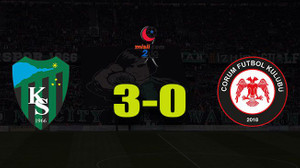 Kocaelispor:3 - Çorum FK:0