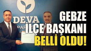 Gebze İlçe Başkanı belli oldu!