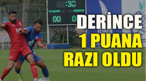 Derince 1 puana razı oldu