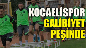 Kocaelispor galibiyet peşinde