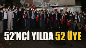 52’nci Yılda 52 Üye