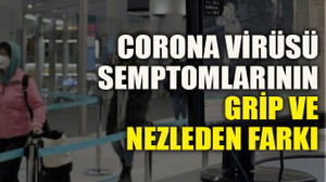 Corona virüsü semptomlarının grip ve nezleden farkı