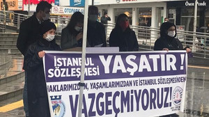 İstanbul Sözleşmesi’nden vazgeçmiyoruz!