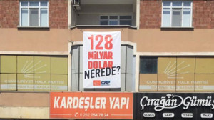 128 Milyar Dolar nerede pankartları Dilovası’nda