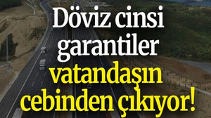 Döviz cinsi garantiler vatandaşın cebinden çıkıyor!