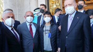 Şener Söğüt, Cumhurbaşkanı Erdoğan ile görüştü