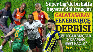 Galatasaray-Fenerbahçe derbisi ne zaman, saat kaçta? Trabzonspor, Hatayspor, Konyaspor, Beşiktaş hangi takımlarla karşılaşacak? İşte Süper Lig fikstürü ve puan durumu…
