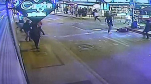 Şehrin göbeğinde böyle dehşet saçtılar