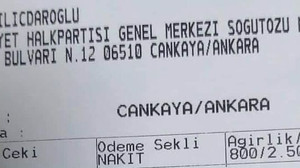 MHP’li başkan Kılıçdaroğlu’na kandil yolladı