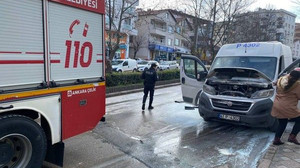 Park halindeyken yanmaya başladı